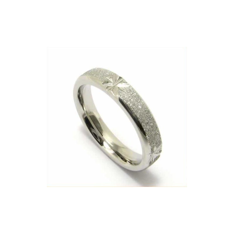 Borstad 4 Mm Titanring Borstad 4 Mm Titanring