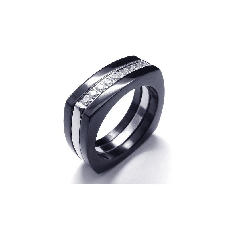 8 Mm Diamantring I Titan, Unisex 8 Mm Diamantring I Titan, Unisex