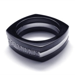 8 Mm Diamantring I Titan, Unisex