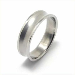 Konkav 6 Mm Titanring