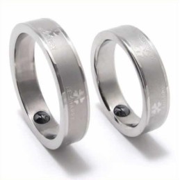 Fyrklöver 5 Mm Titanring