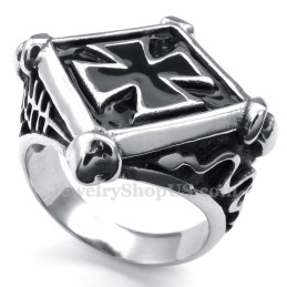 Titan Rhombus Cross Ring