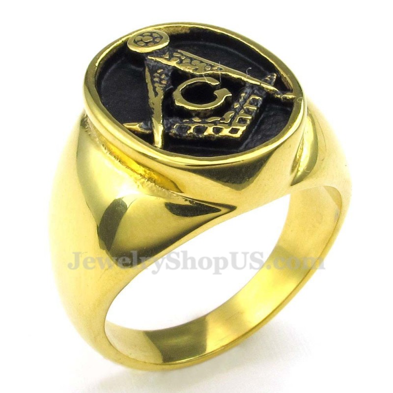 Guld Titan Frimurarring Guld Titan Frimurarring