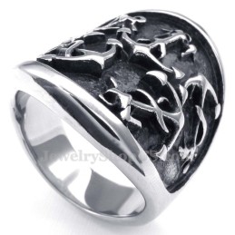 Titanring Med Ankare