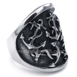 Titanring Med Ankare
