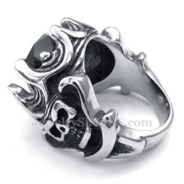 Svart Zirkonring I Titan