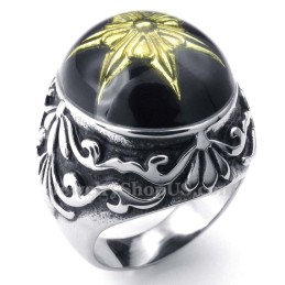 Svart Titanring
