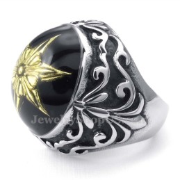 Svart Titanring