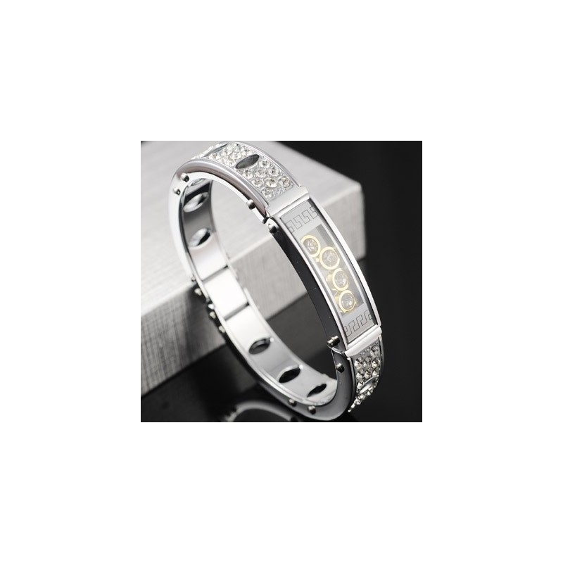 Herrarmband I Titan Med Diamanter Herrarmband I Titan Med Diamanter