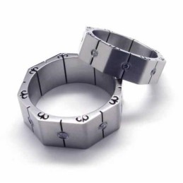 Diamantinfattad 8 Mm Titaninläggningsring Med Hovband