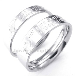Titanring Med En Pil Genom Hjärtat (Herr)