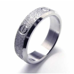 Borstad 6 Mm Titanring