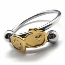 Fruit Love 8Mm Titan- Och Guldring