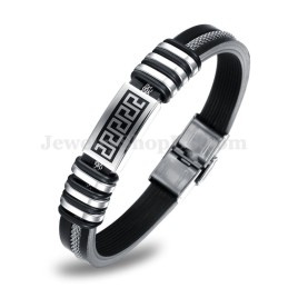 Elegant Herrarmband I Titan Med Personlighet C888
