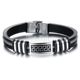 Elegant Herrarmband I Titan Med Personlighet C888
