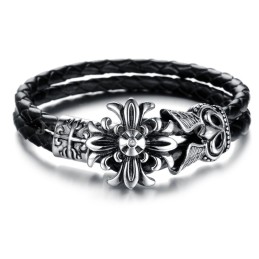 Bra Rea Herrarmband I Titanläder C871