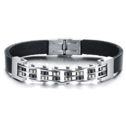 Het Rea Herrarmband I Titanläder C839
