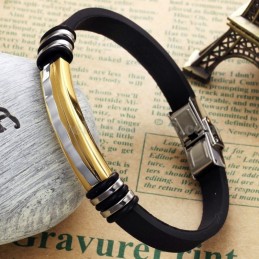 Utsökt Moderiktigt Titanarmband För Män C801