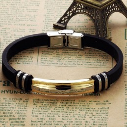 Utsökt Moderiktigt Titanarmband För Män C801