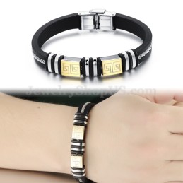 Elegant Nytt Herrarmband I Titan C932