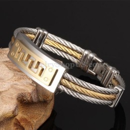 Klassiskt Titanarmband För Män Online C784