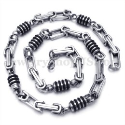 Moderiktigt Titanhalsband För Män