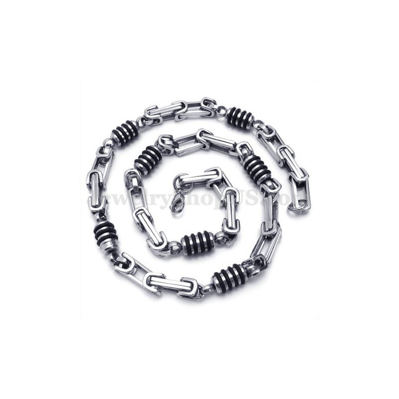 Moderiktigt Titanhalsband För Män Moderiktigt Titanhalsband För Män