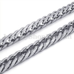 Het Rea Silver Herr Titan Halsband Kedja