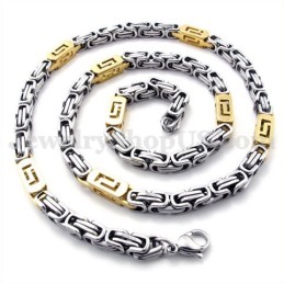 Moderiktigt Titanhalsband För Män