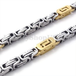 Moderiktigt Titanhalsband För Män