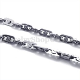 Elegant Herrhalsband I Titan