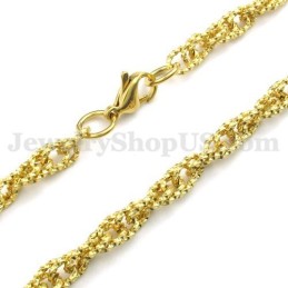 Het Rea Guld Herr Titan Halsband Kedja