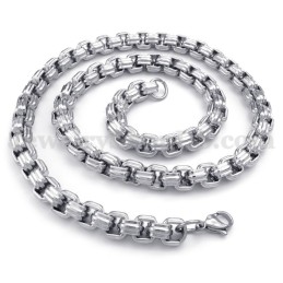 Moderiktigt Titanhalsband För Män