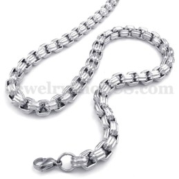 Moderiktigt Titanhalsband För Män