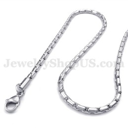Moderiktigt Titanhalsband För Män