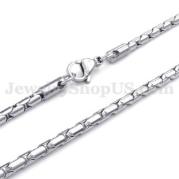 Moderiktigt Titanhalsband För Män