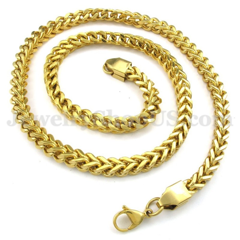 Het Rea Guld Herr Titan Halsband Kedja Het Rea Guld Herr Titan Halsband Kedja