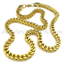 Het Rea Guld Herr Titan Halsband Kedja