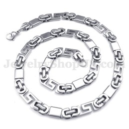 Moderiktigt Titanhalsband För Män