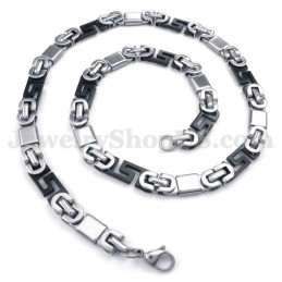 Moderiktigt Titanhalsband För Män