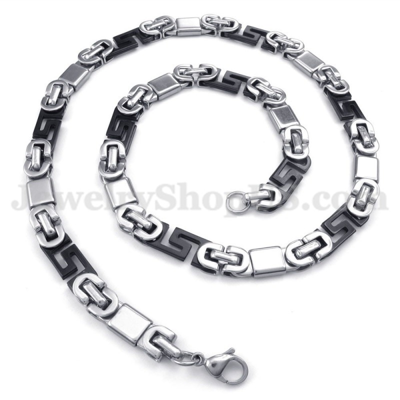 Moderiktigt Titanhalsband För Män Moderiktigt Titanhalsband För Män