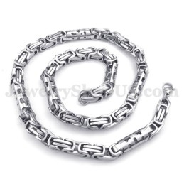 Moderiktigt Titanhalsband För Män