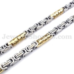 Utsökt Herrhalsband I Titan