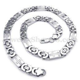 Moderiktigt Titanhalsband För Män