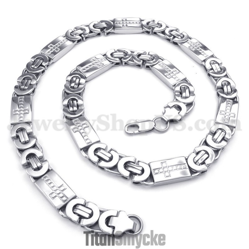 Moderiktigt Titanhalsband För Män
