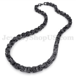 Ny Stil Herrhalsband I Titankedja