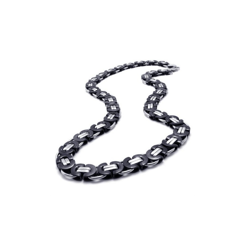 Svart Titanhalsband Svart Titanhalsband