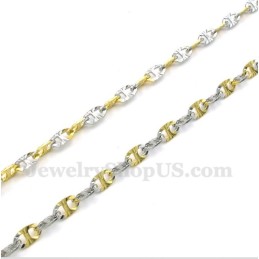 Damhalsband I Titanguld