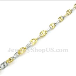 Damhalsband I Titanguld
