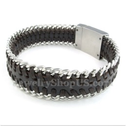 Herrarmband I Titanläder